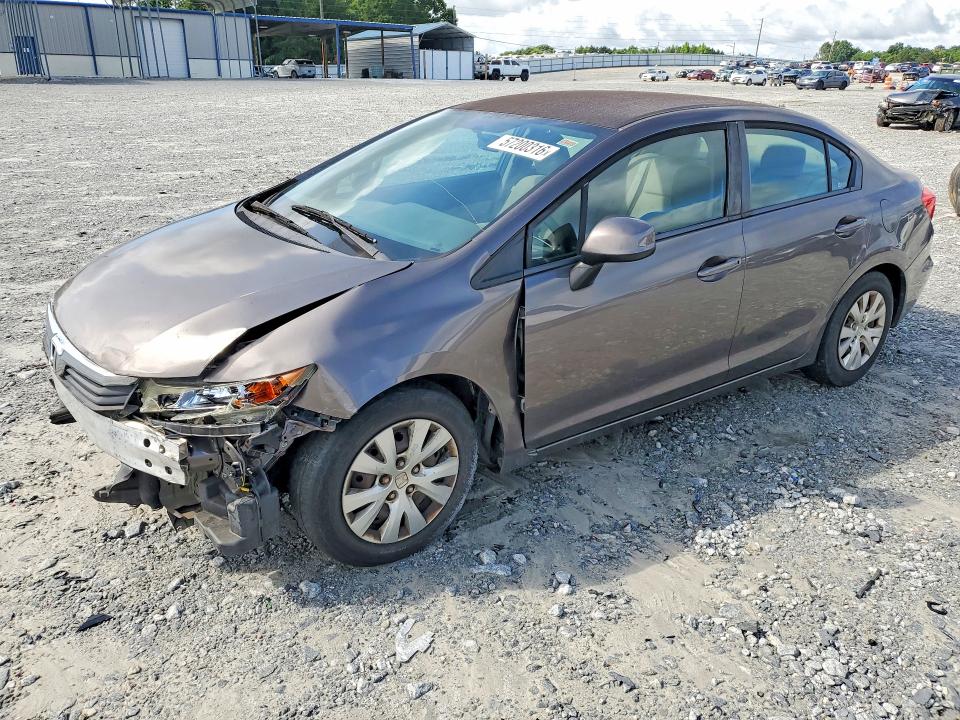 Продаж на аукціоні авто 2012 Honda Civic, vin: 19XFB2F59CE009522, номер лоту: 57200316