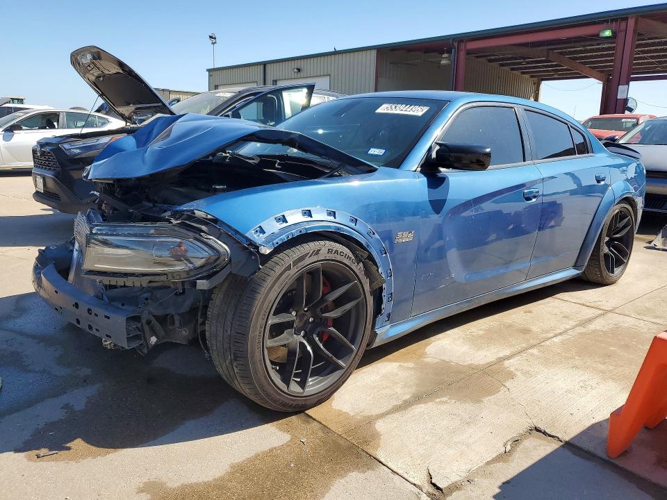 55384496 :رقم المزاد ، 2C3CDXGJ5LH221851 vin ، 2020 Dodge Charger مزاد بيع