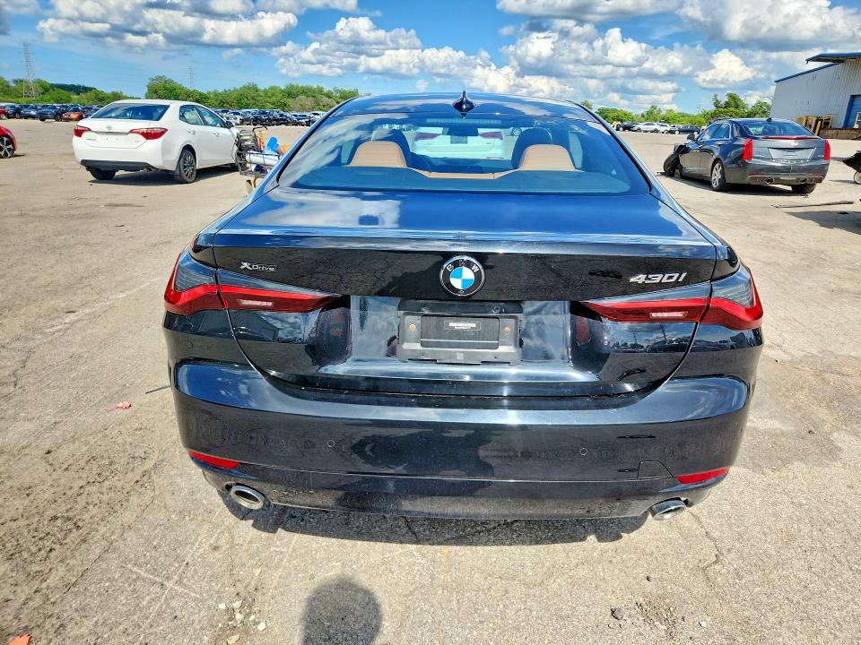2022 Bmw 430xi მანქანა იყიდება აუქციონზე, vin: WBA73AP08NCJ27177, აუქციონის ნომერი: 56979876