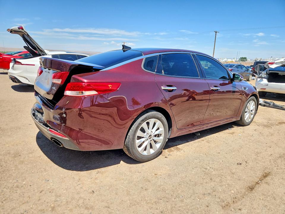 56281126 :رقم المزاد ، 5XXGU4L36GG090280 vin ، 2016 Kia Optima مزاد بيع