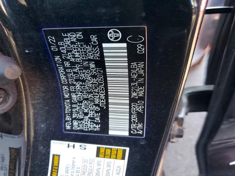 Продажа на аукционе авто 2022 Toyota Corolla, vin: JTDEAMDE5NJ050121, номер лота: 57255726