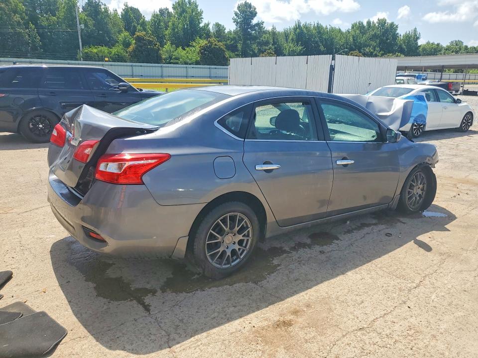 59297296 :رقم المزاد ، 3N1AB7AP0KY291565 vin ، 2019 Nissan Sentra مزاد بيع