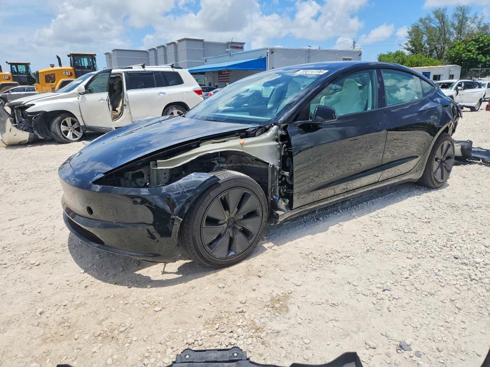 Продаж на аукціоні авто 2024 Tesla Model 3, vin: 5YJ3E1EA1RF859280, номер лоту: 59014196