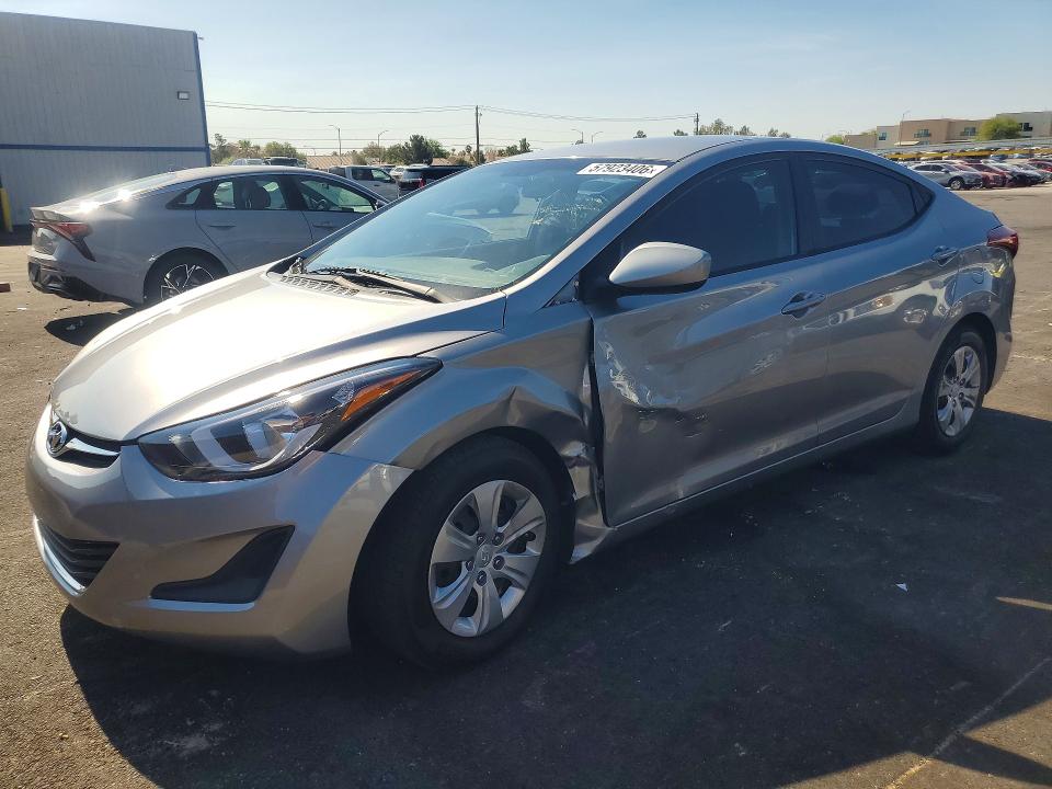 Auction sale of the 2016 Hyundai Elantra, vin: 5NPDH4AE6GH676073, lot number: 57923406