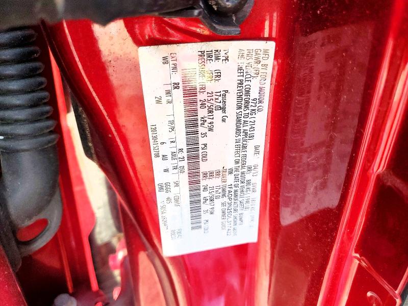 58686056 :رقم المزاد ، 1FADP3N25DL317422 vin ، 2013 Ford Focus مزاد بيع