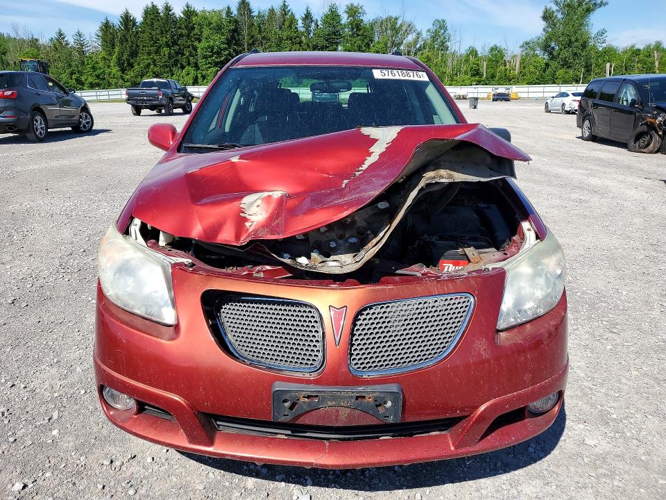 57618876 :رقم المزاد ، 5Y2SL63845Z460334 vin ، 2005 Pontiac Vibe مزاد بيع