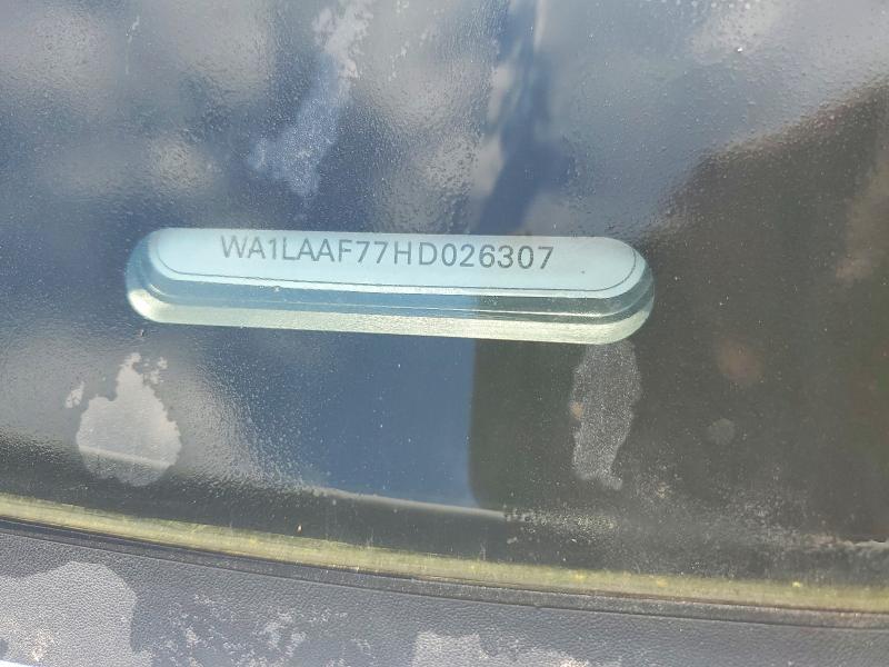 56436906 :رقم المزاد ، WA1LAAF77HD026307 vin ، 2017 Audi Q7 مزاد بيع