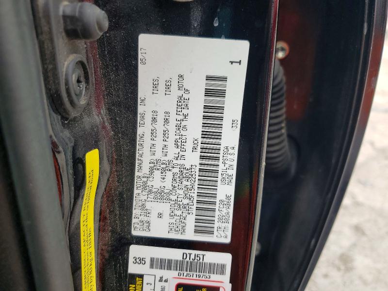 Aukcja sprzedaży 2017 Toyota Tundra, vin: 5TFEW5F15HX225373, numer aukcji: 57749226