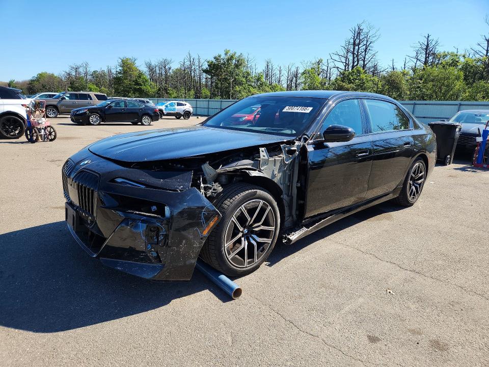 2024 Bmw 740 მანქანა იყიდება აუქციონზე, vin: WBA33EH04RCT04513, აუქციონის ნომერი: 58074166