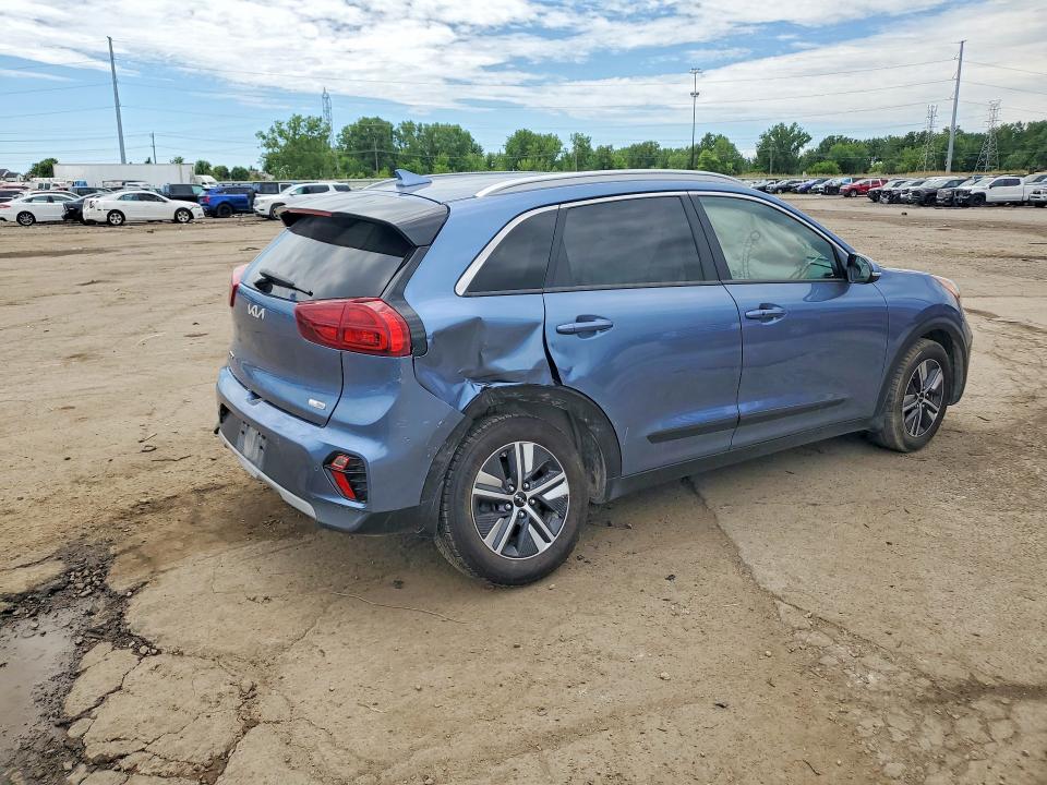 58547696 :رقم المزاد ، KNDCE3LC6N5522115 vin ، 2022 Kia Niro مزاد بيع