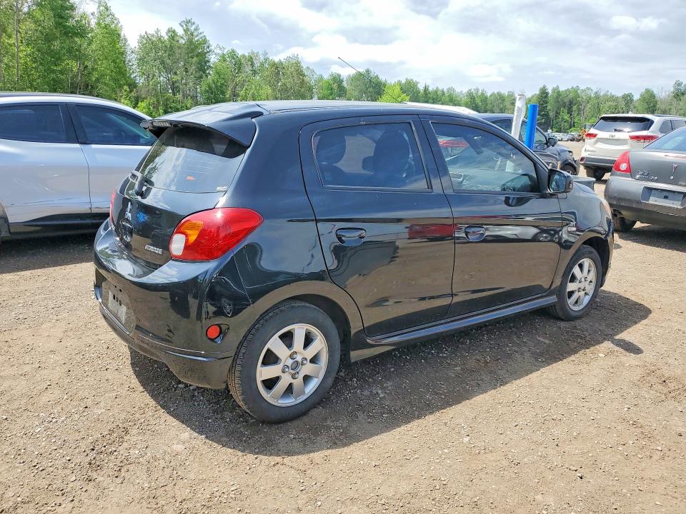57032516 :رقم المزاد ، ML32A4HJ1EH010834 vin ، 2014 Mitsubishi Mirage مزاد بيع