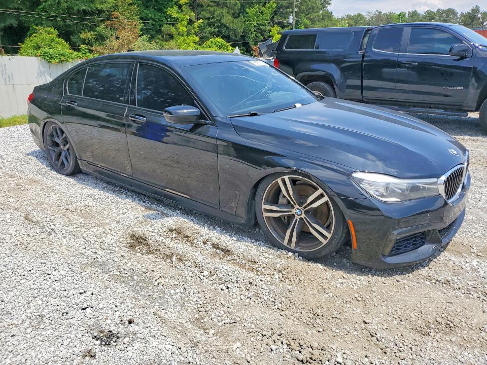 55672106 :رقم المزاد ، WBA7E2C52HG740376 vin ، 2017 Bmw 740 مزاد بيع