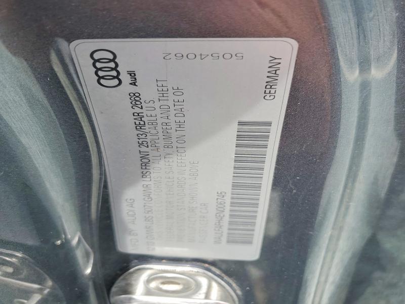 58740756 :رقم المزاد ، WAULFAFH4EN006745 vin ، 2014 Audi A5 مزاد بيع