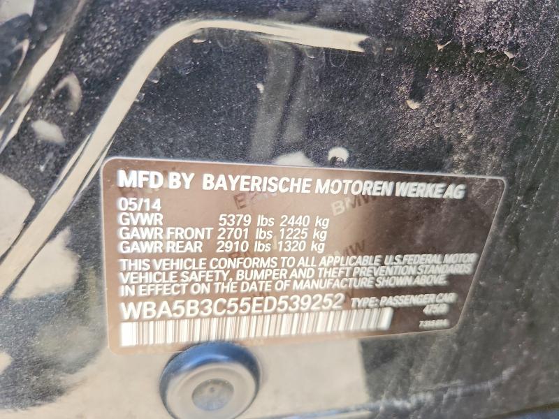 Продажа на аукционе авто 2014 Bmw 535, vin: WBA5B3C55ED539252, номер лота: 59142686