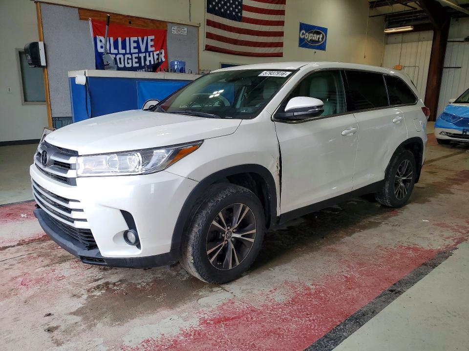 2019 Toyota Highlander მანქანა იყიდება აუქციონზე, vin: 5TDBZRFH2KS996496, აუქციონის ნომერი: 57937916