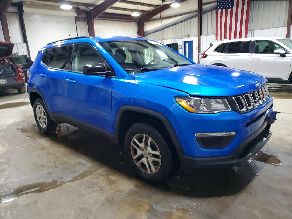 Продаж на аукціоні авто 2018 Jeep Compass, vin: 3C4NJDAB4JT457277, номер лоту: 56283356