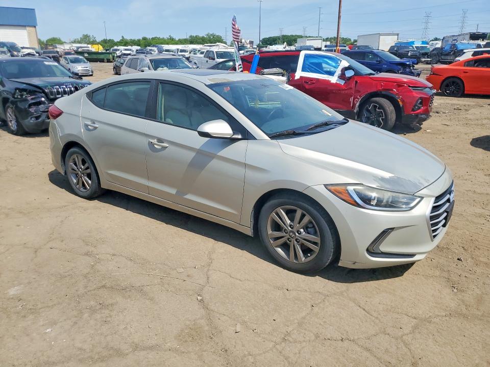 2017 Hyundai Elantra მანქანა იყიდება აუქციონზე, vin: 5NPD84LF7HH143639, აუქციონის ნომერი: 56233136