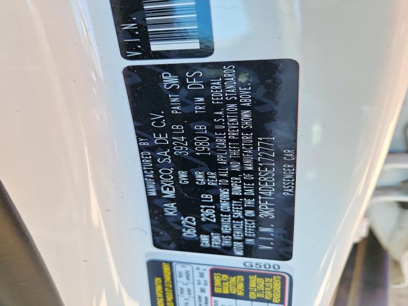 Aukcja sprzedaży 2025 Kia K4, vin: 3KPFT4DE8SE172771, numer aukcji: 55505506