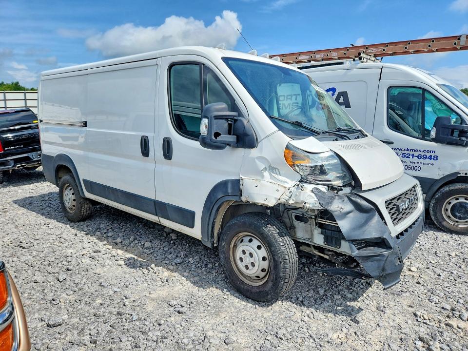 57363446 :رقم المزاد ، 3C6TRVAG2KE502814 vin ، 2019 Ram Promaster 1500 مزاد بيع