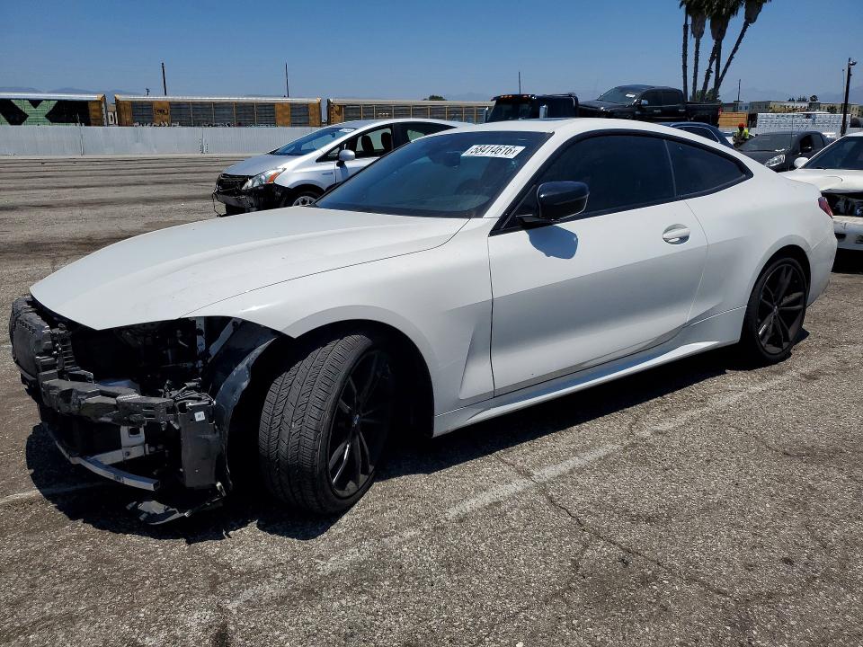 2021 Bmw 430i მანქანა იყიდება აუქციონზე, vin: WBA53AP07MCG97115, აუქციონის ნომერი: 58414616