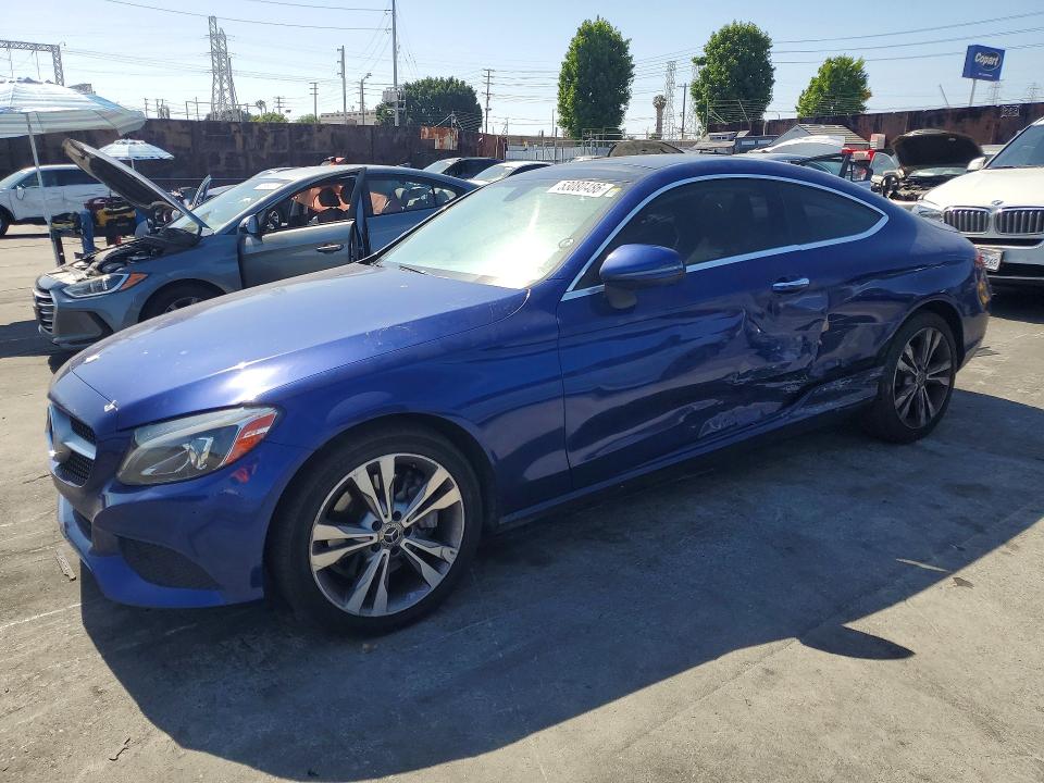 Продажа на аукционе авто 2017 Mercedes-benz C, vin: WDDWJ4JB3HF509674, номер лота: 53080486