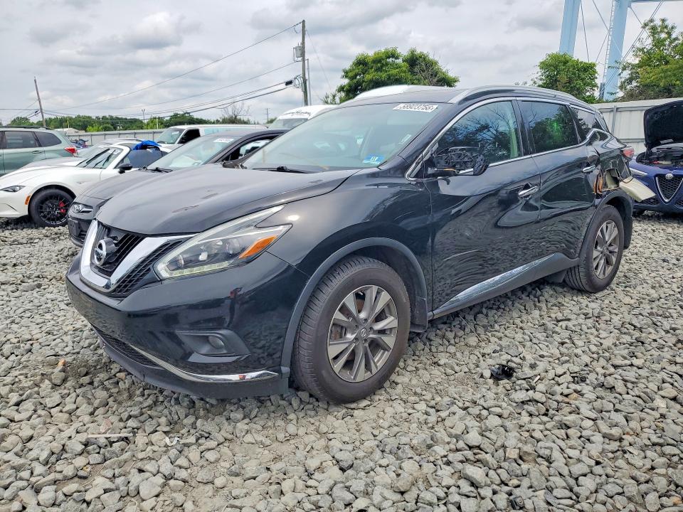58923756 :رقم المزاد ، 5N1AZ2MHXJN180061 vin ، 2018 Nissan Murano مزاد بيع