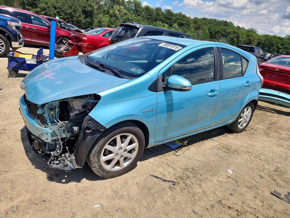 2014 Toyota Prius C მანქანა იყიდება აუქციონზე, vin: JTDKDTB35E1060167, აუქციონის ნომერი: 58081076