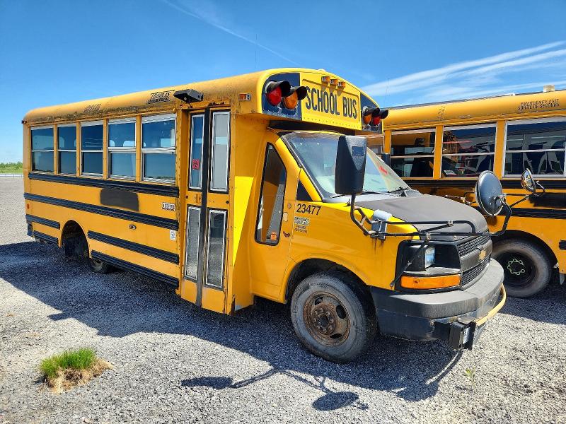 56178256 :رقم المزاد ، 1GB6G5BG0C1198000 vin ، 2012 Chevrolet Express G4500 مزاد بيع