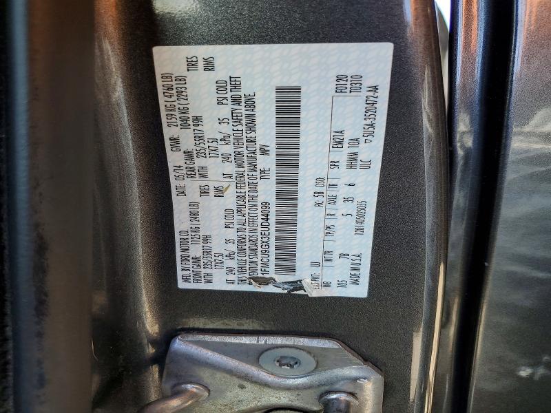 Aukcja sprzedaży 2014 Ford Escape, vin: 1FMCU9GX3EUD44099, numer aukcji: 59142046