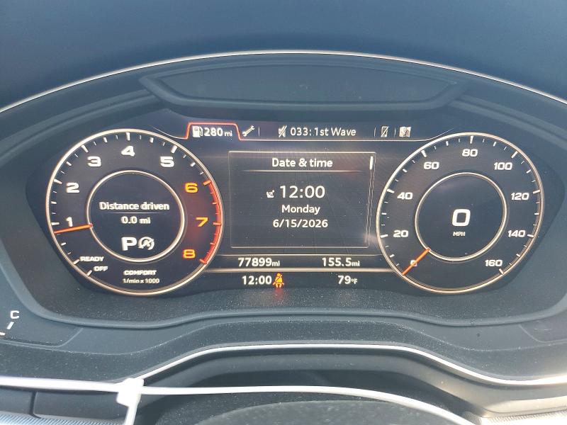Продажа на аукционе авто 2018 Audi A4, vin: WAUKMAF44JA210493, номер лота: 57495936
