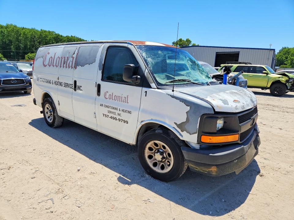 55947016 :رقم المزاد ، 1GCUGADXXA1110933 vin ، 2010 Chevrolet Express G1500 مزاد بيع