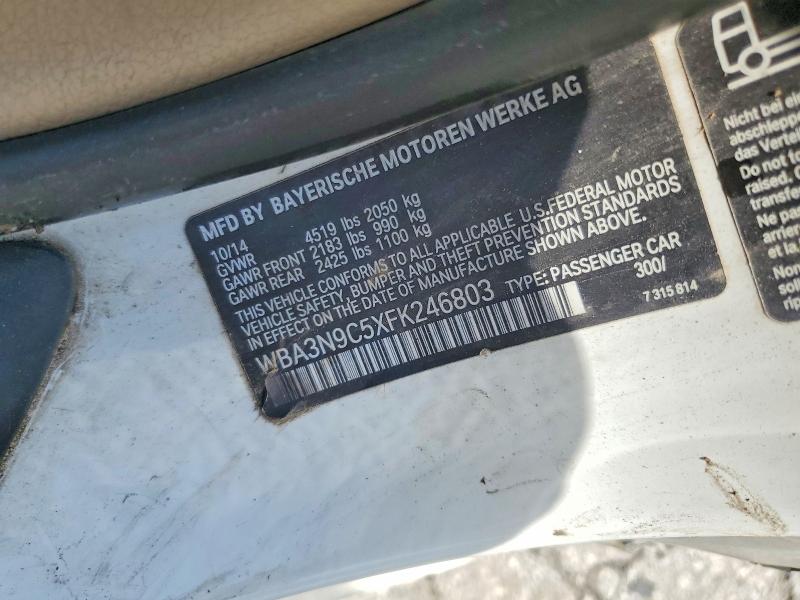 2015 Bmw 428 მანქანა იყიდება აუქციონზე, vin: WBA3N9C5XFK246803, აუქციონის ნომერი: 57091136