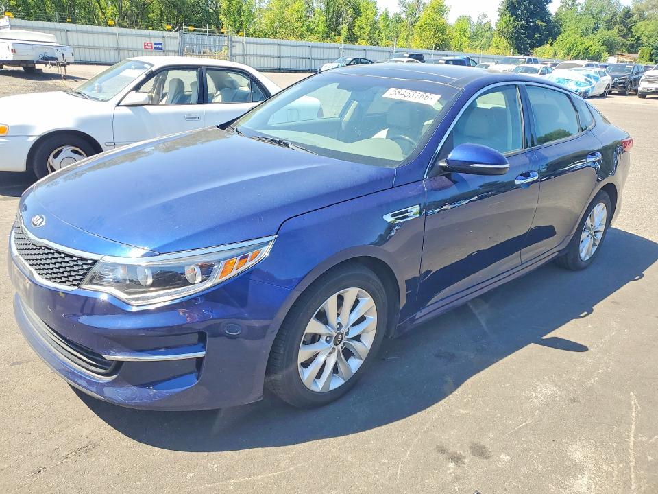 2016 Kia Optima მანქანა იყიდება აუქციონზე, vin: 5XXGU4L39GG007151, აუქციონის ნომერი: 58453166