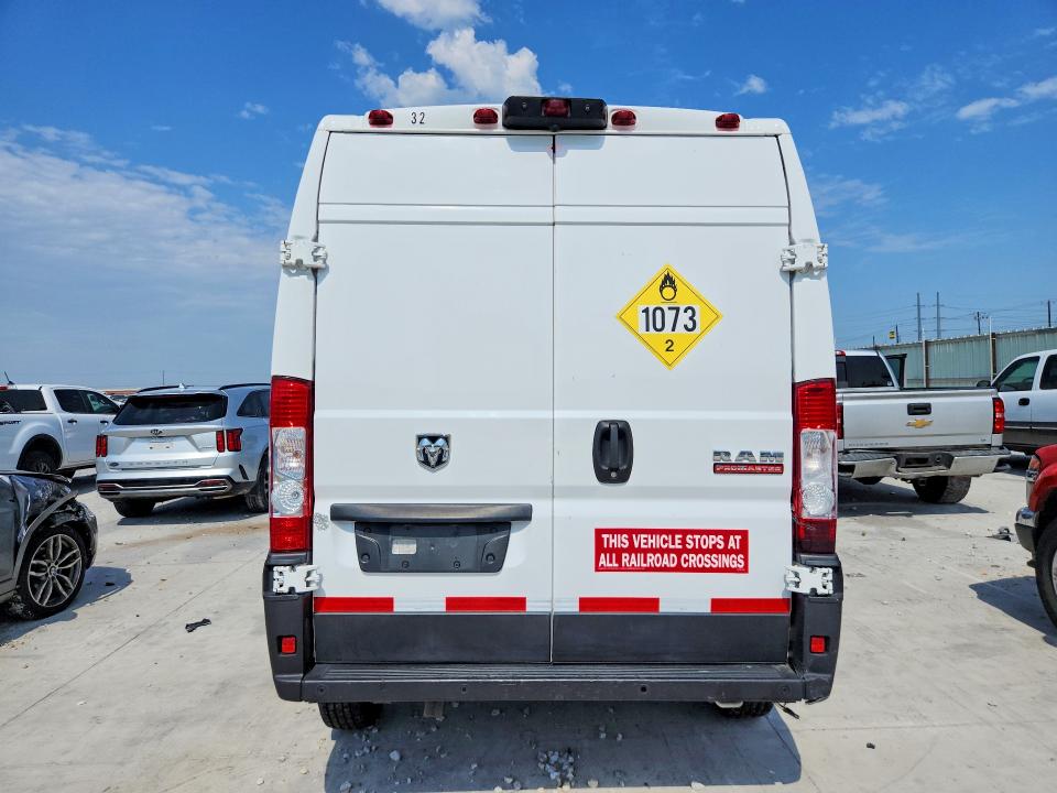 2021 Ram Promaster 2500 მანქანა იყიდება აუქციონზე, vin: 3C6ERVDG1ME502553, აუქციონის ნომერი: 58219736