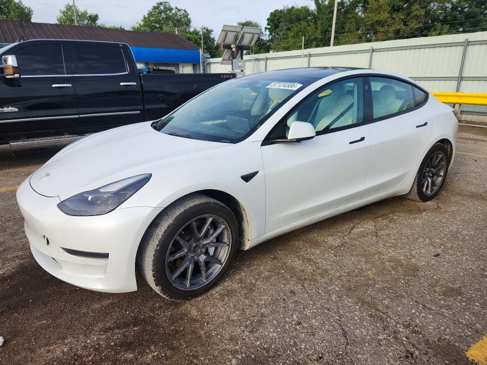 2021 Tesla Model 3 მანქანა იყიდება აუქციონზე, vin: 5YJ3E1EA3MF098714, აუქციონის ნომერი: 57124586