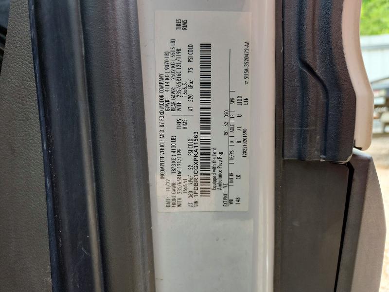 2023 Ford F-350 მანქანა იყიდება აუქციონზე, vin: 1FDBR1CGXPKA11563, აუქციონის ნომერი: 56038456