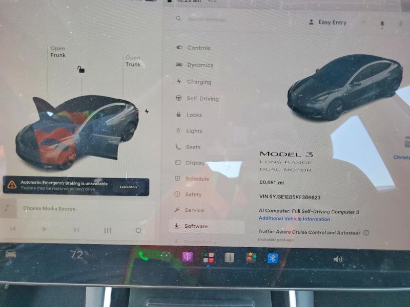 Продажа на аукционе авто 2019 Tesla Model 3, vin: 5YJ3E1EB5KF386823, номер лота: 58276526