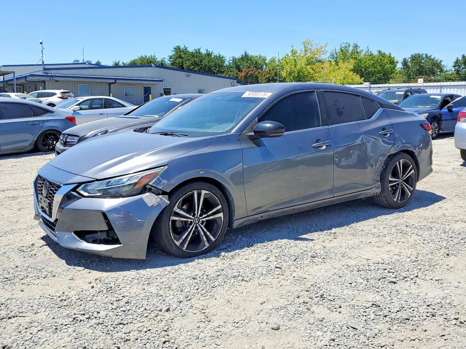 Продажа на аукционе авто 2020 Nissan Sentra, vin: 3N1AB8DV6LY267109, номер лота: 58958176
