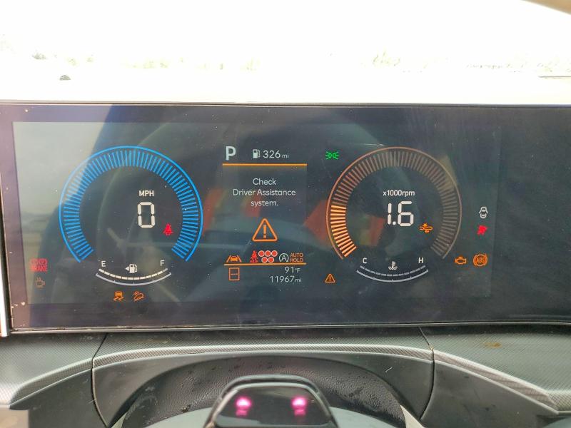 2025 Hyundai Santa Fe მანქანა იყიდება აუქციონზე, vin: 5NMP24GLXSH111366, აუქციონის ნომერი: 58950056