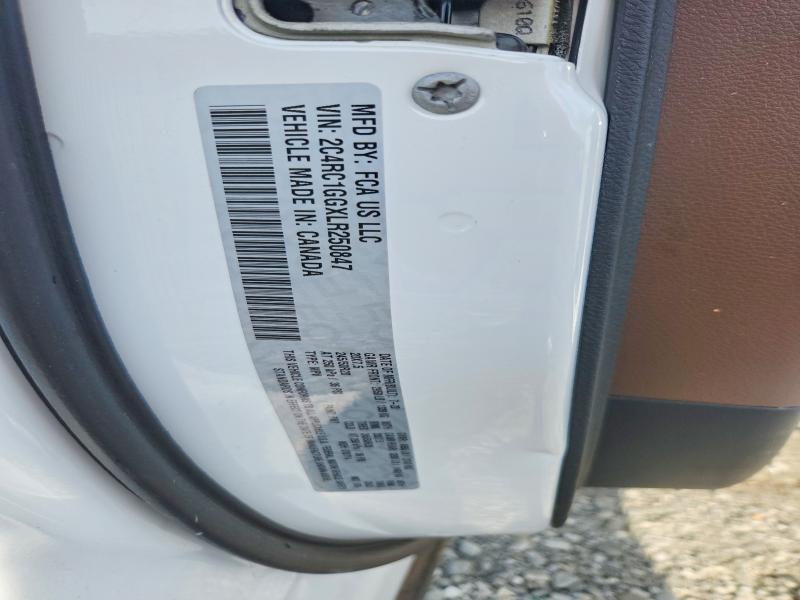 Aukcja sprzedaży 2020 Chrysler Pacifica, vin: 2C4RC1GGXLR250847, numer aukcji: 53954076