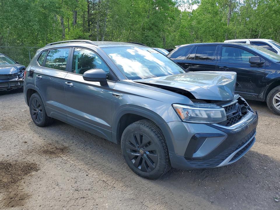 Продажа на аукционе авто 2022 Volkswagen Taos, vin: 3VVAX7B25NM027966, номер лота: 56271636