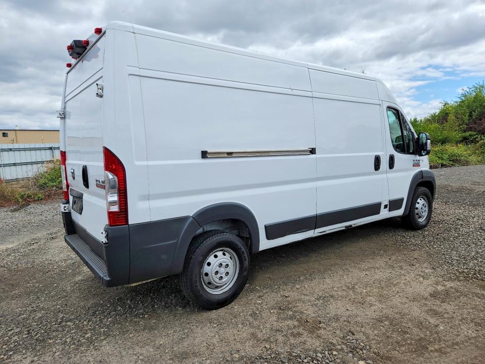 2018 Ram Promaster 2500 მანქანა იყიდება აუქციონზე, vin: 3C6TRVDG0JE124907, აუქციონის ნომერი: 58058856