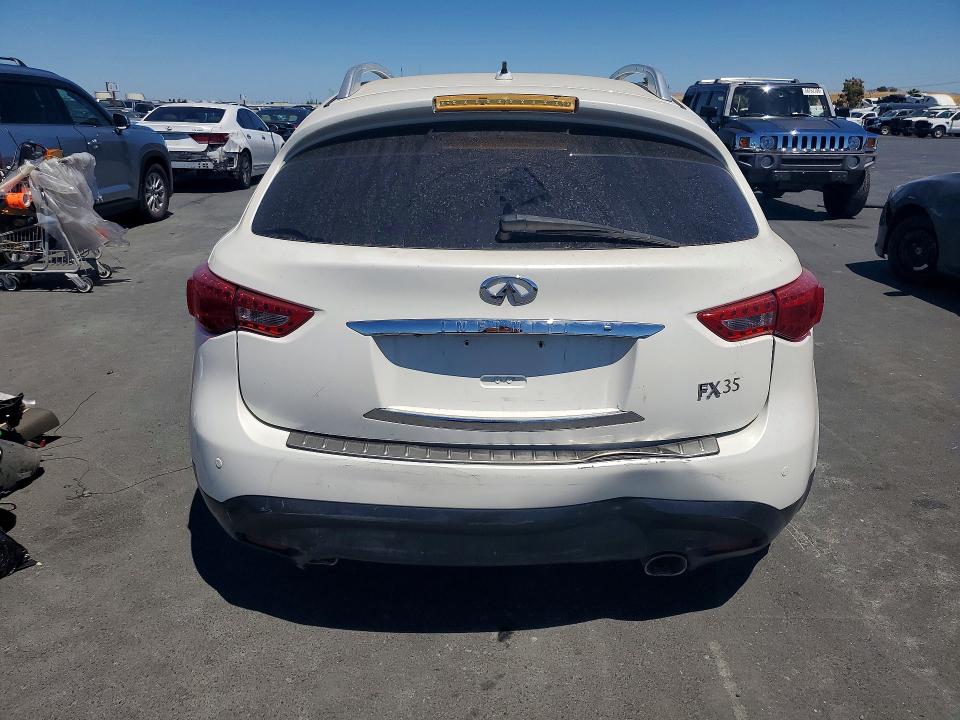2012 Infiniti Fx35 Base მანქანა იყიდება აუქციონზე, vin: JN8AS1MU8CM121118, აუქციონის ნომერი: 57358836