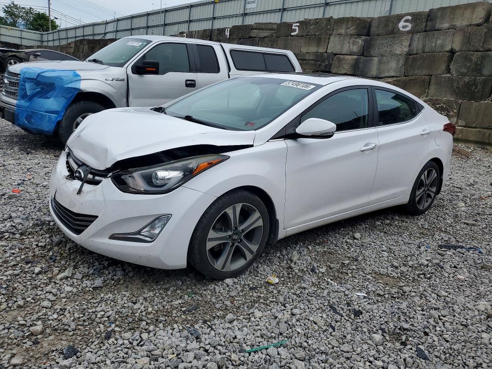 Продажа на аукционе авто 2016 Hyundai Elantra, vin: KMHDH4AH4GU511652, номер лота: 57496106