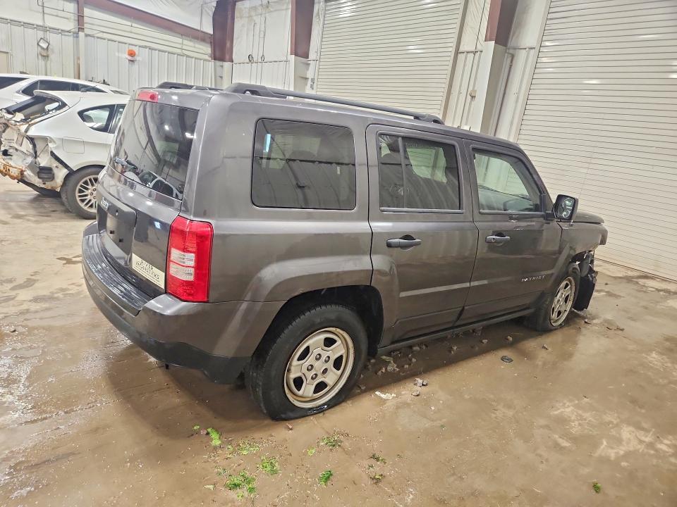 2016 Jeep Patriot მანქანა იყიდება აუქციონზე, vin: 1C4NJPBB7GD502825, აუქციონის ნომერი: 59062646