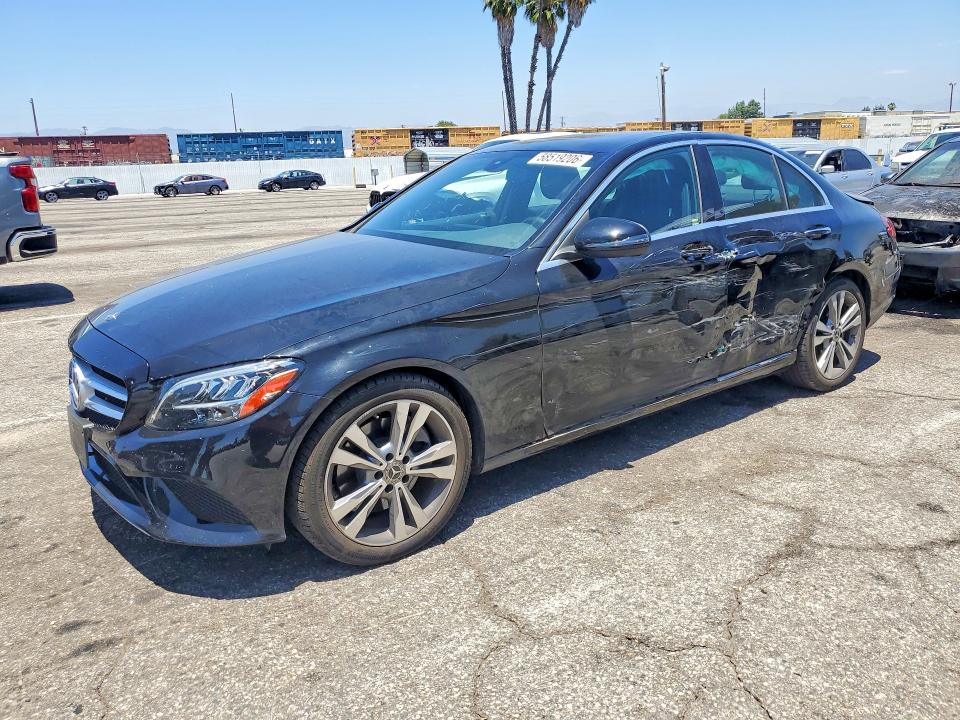 58519206 :رقم المزاد ، WDDWF8DB6LR525721 vin ، 2020 Mercedes-benz C مزاد بيع