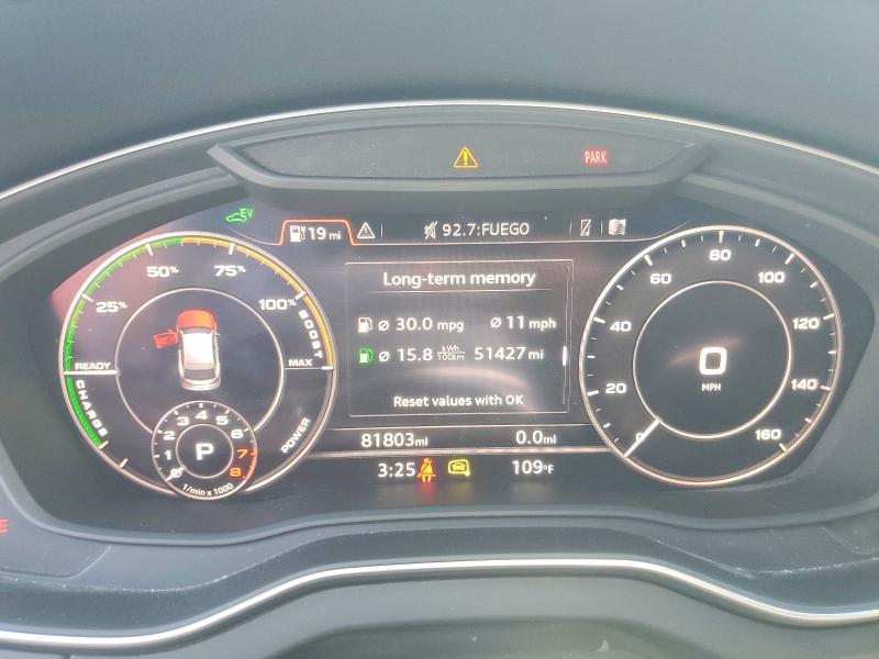 2020 Audi Q5 E მანქანა იყიდება აუქციონზე, vin: WA1G2AFY7L2050571, აუქციონის ნომერი: 58072786