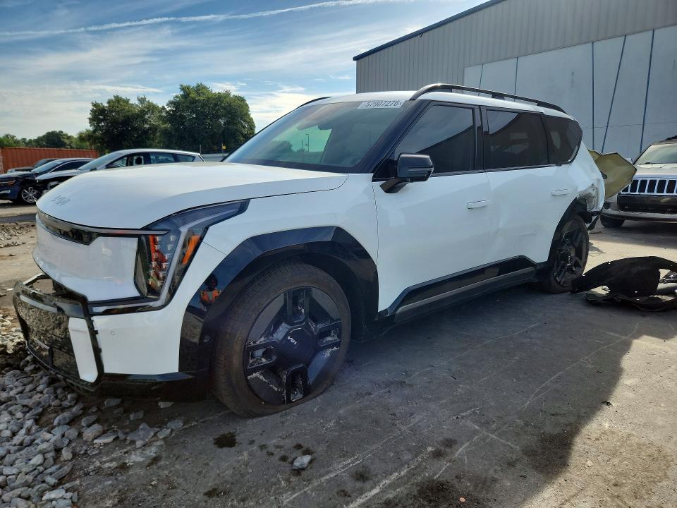 57907276 :رقم المزاد ، KNDAEFS58R6020928 vin ، 2024 Kia Ev9 مزاد بيع