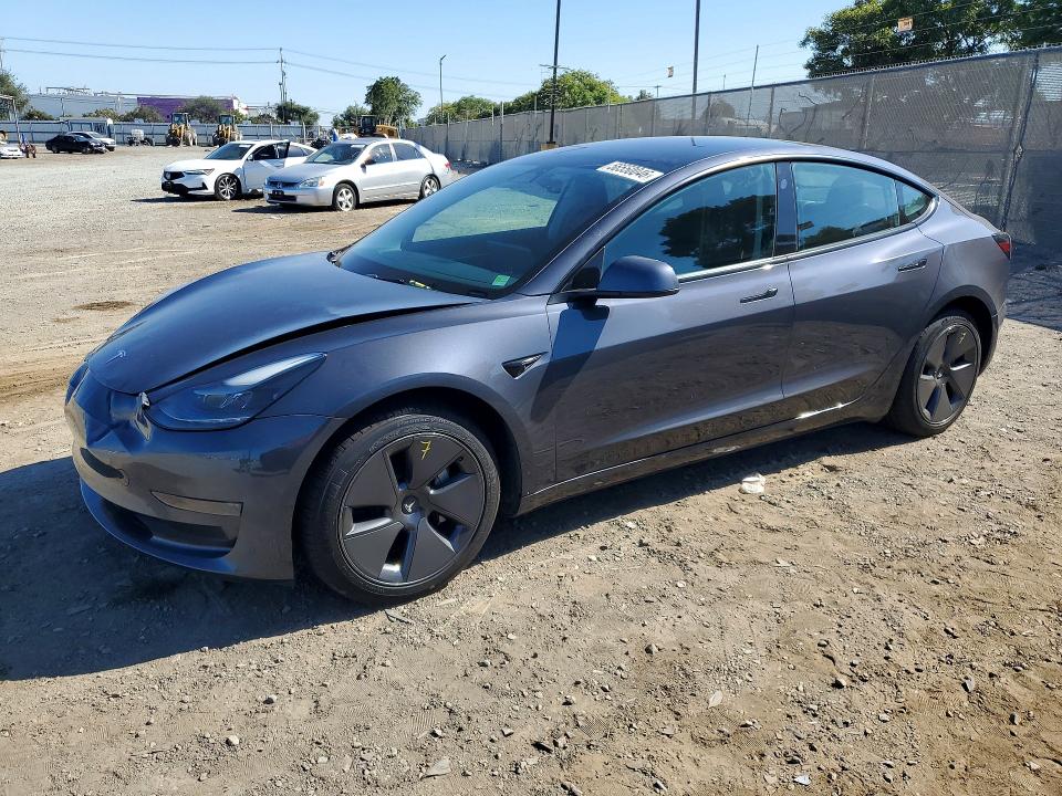 56550046 :رقم المزاد ، 5YJ3E1EA0PF411514 vin ، 2023 Tesla Model 3 مزاد بيع
