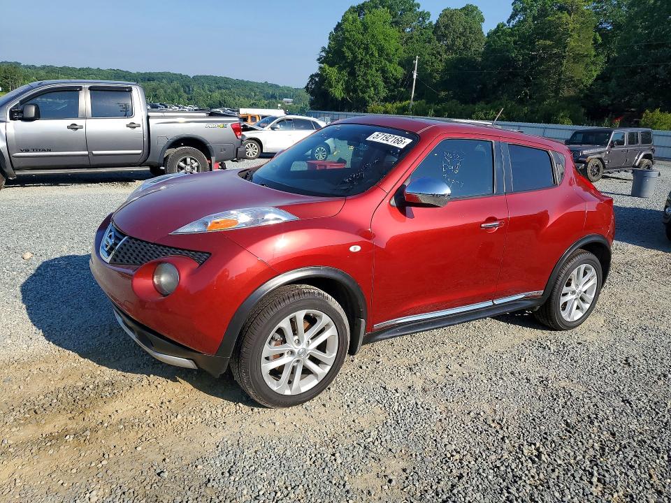 2012 Nissan Juke მანქანა იყიდება აუქციონზე, vin: JN8AF5MV4CT120123, აუქციონის ნომერი: 57192166